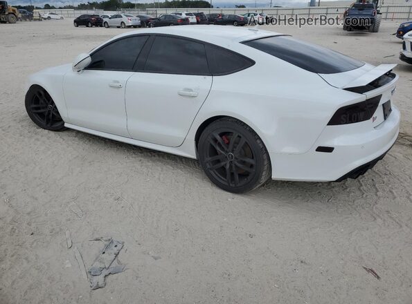WAUWFAFC6JN018472 2018 AUDI S7 Белый Задняя левая четверть