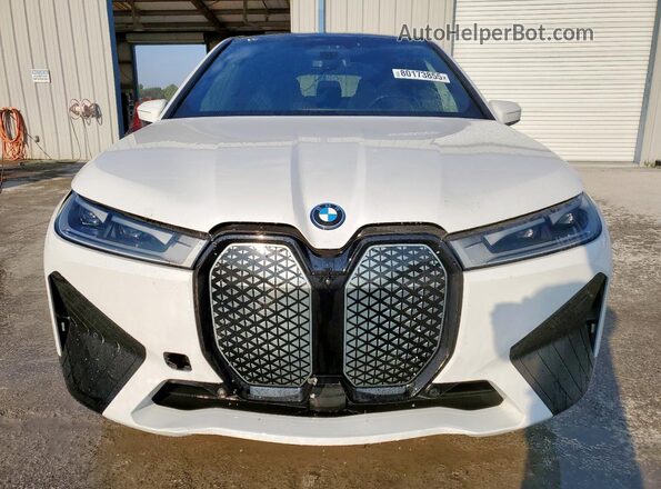 WB523CF01RCP94121 2024 BMW IX White წინა ხედი