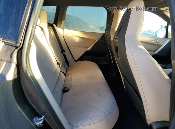 WB523CF03RCR15800 2024 BMW IX Silver Rear seats view