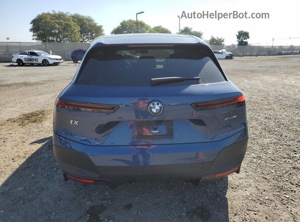 WB523CF05NCK62381 2022 BMW IX Blue უკანა ხედი