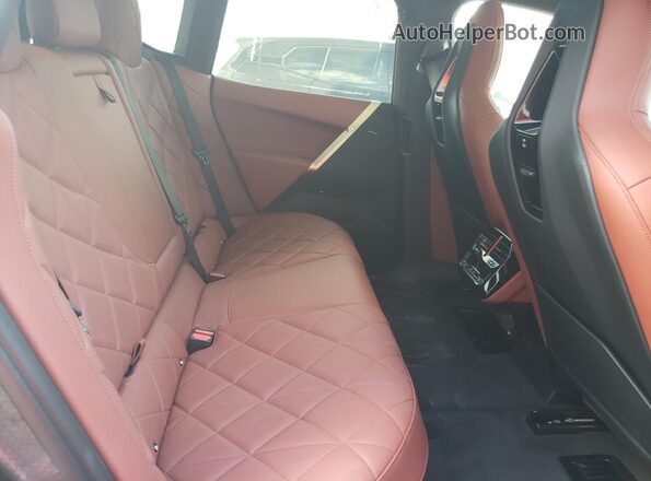 WB523CF08SCS84595 2025 BMW IX White Rear seats view