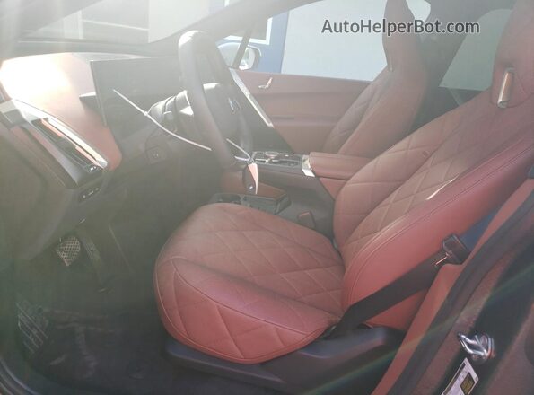 WB523CF08SCS84595 2025 BMW IX White Front interior view