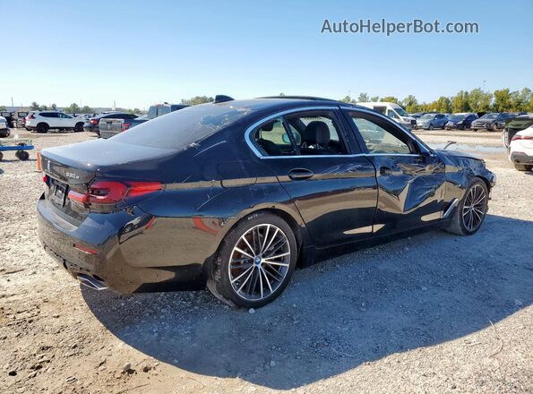 WBA13AG07PCL22647 2023 BMW 5 SERIES Черный Задняя правая четверть