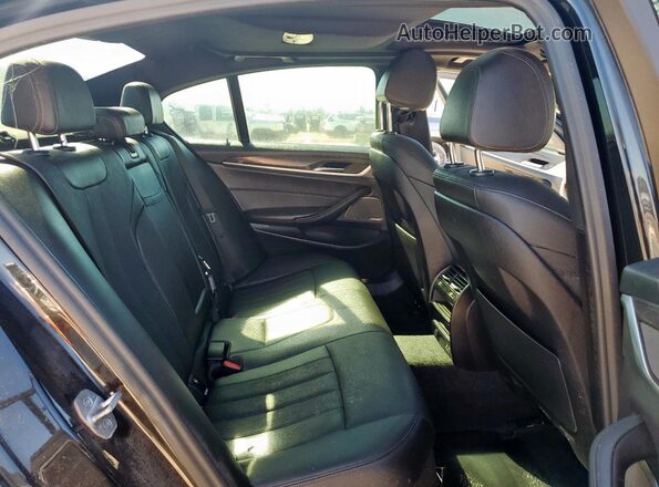 WBA13AG07PCL22647 2023 BMW 5 SERIES Черный Вид задних сидений