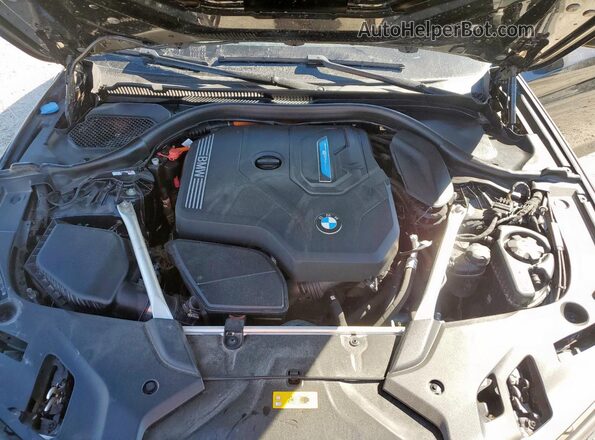 WBA13AG07PCL22647 2023 BMW 5 SERIES Черный Вид задней части салона