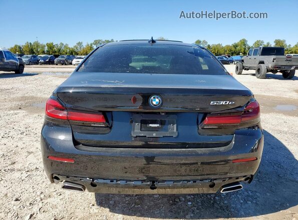 WBA13AG07PCL22647 2023 BMW 5 SERIES Черный Вид сзади