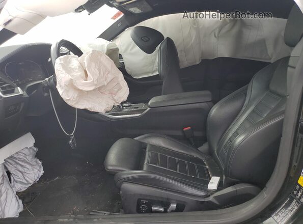 WBA13AR02MCG26285 2021 BMW M4 Black Вид салону спереду