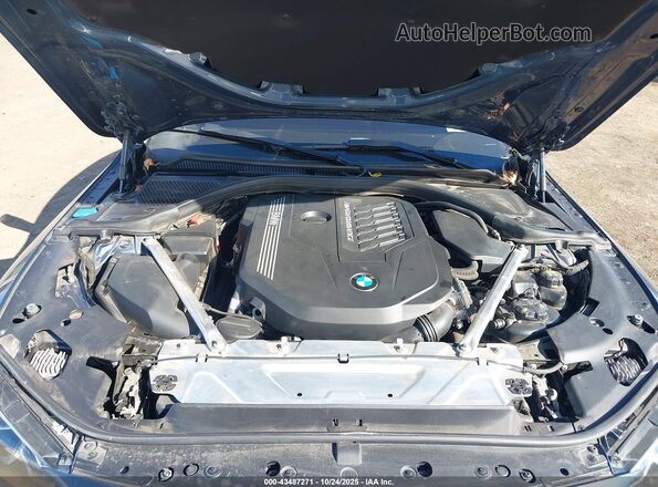 WBA13AR04MCH30230 2021 BMW M4 Blue Rear view