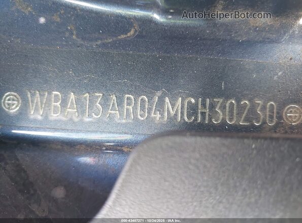 WBA13AR04MCH30230 2021 BMW M4 Blue 