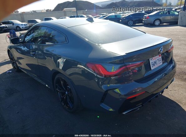 WBA13AR05MCF45393 2021 BMW M4 Gray 