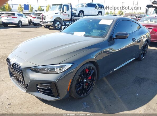WBA13AR05MCF45393 2021 BMW M4 Gray 