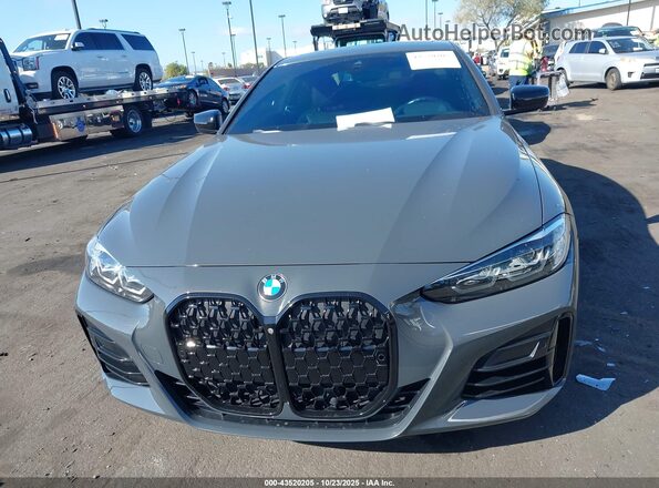WBA13AR05MCF45393 2021 BMW M4 Gray 
