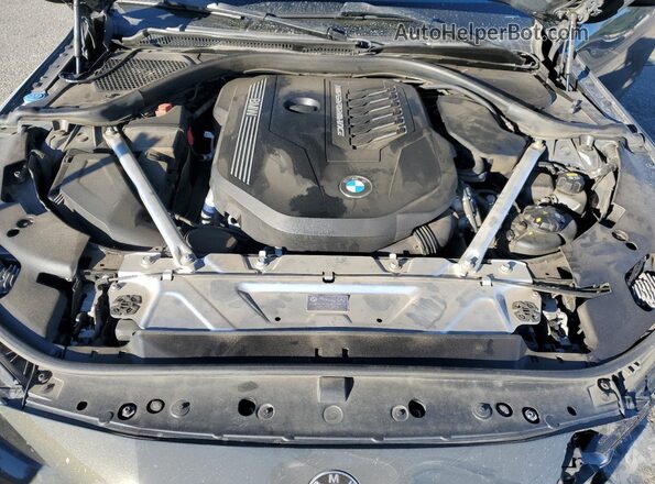 WBA13AR05MCF87613 2021 BMW M4 Gray უკანა სალონის ხედი