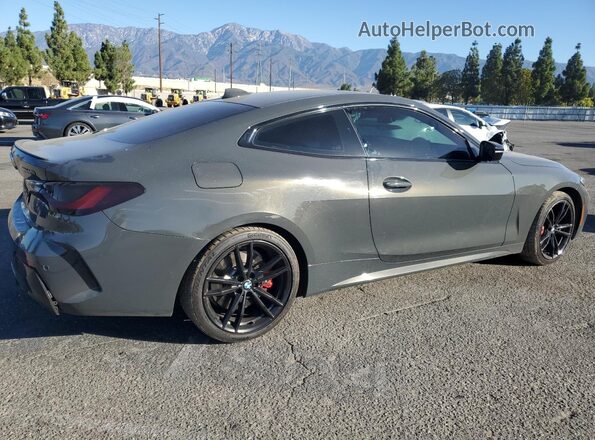 WBA13AR05MCF87613 2021 BMW M4 Gray უკანა მარჯვენა