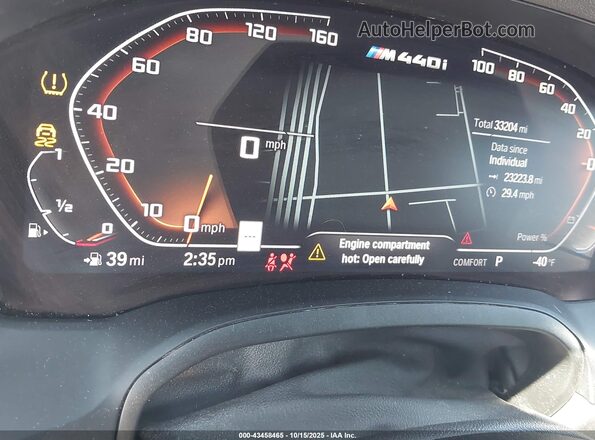 WBA13AR05NCL06117 2022 BMW M4 Черный Вид задних сидений