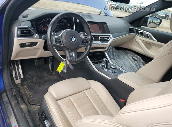 WBA13AR05PCL91821 2023 BMW M4 Синий Вид панели приборов