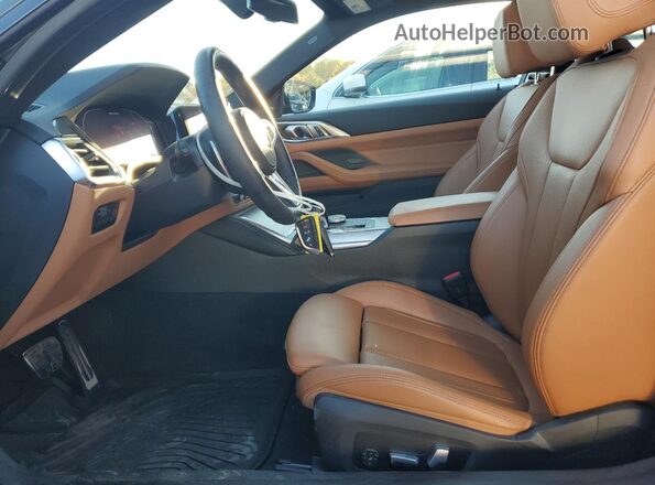 WBA13AR0XNCJ91014 2022 BMW M4 Green წინა სალონის ხედი
