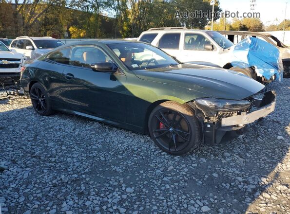 WBA13AR0XNCJ91014 2022 BMW M4 Green წინა მარჯვენა