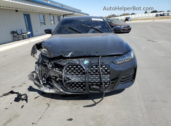 WBA13AW08NFM07476 2022 BMW M4 Black წინა ხედი