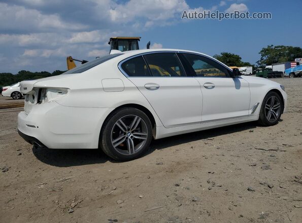 WBA13BJ04MCF79391 2021 BMW 5 SERIES White Trasero derecho