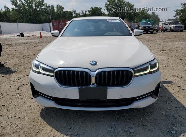 WBA13BJ04MCF79391 2021 BMW 5 SERIES White Vista frontal