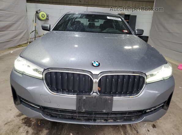 WBA13BJ05PCM82735 2023 BMW 5 SERIES Gray Vista frontal