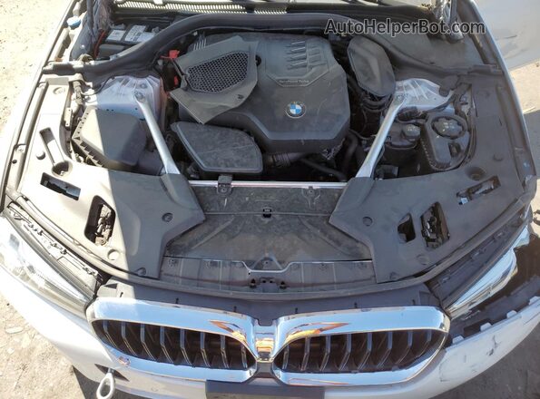 WBA13BJ09PWY21236 2023 BMW 5 SERIES White Вид задньої частини салону