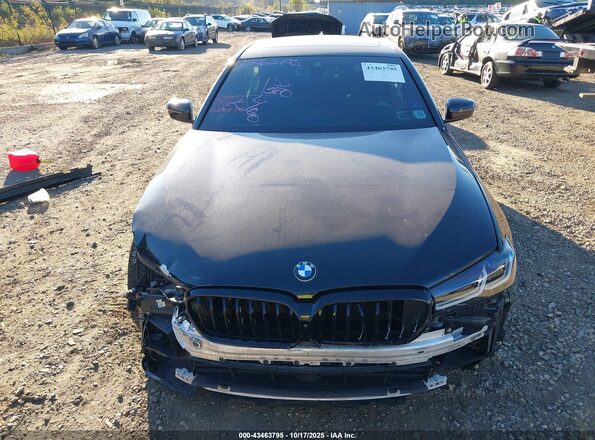 WBA13BK07PCN56512 2023 BMW M5 Black Вид щитка приладів