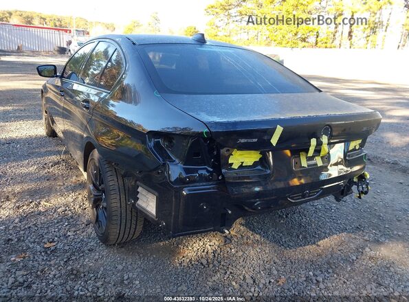 WBA13BK0XMCG83687 2021 BMW 5 SERIES Black Հետևի ձախ