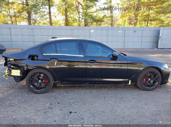 WBA13BK0XMCG83687 2021 BMW 5 SERIES Black Սալոնի հետևի տեսք