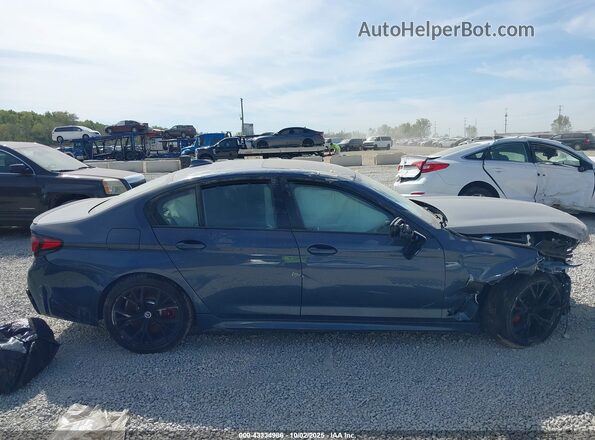 WBA13BK0XPCM66268 2023 BMW M5 Blue უკანა სალონის ხედი