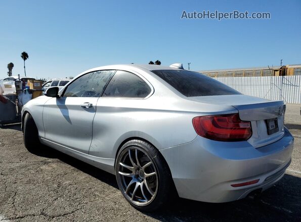 WBA1F9C55GV546740 2016 BMW 2 SERIES Silver Հետևի ձախ