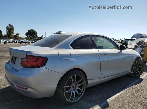 WBA1F9C55GV546740 2016 BMW 2 SERIES Silver Հետևի աջ