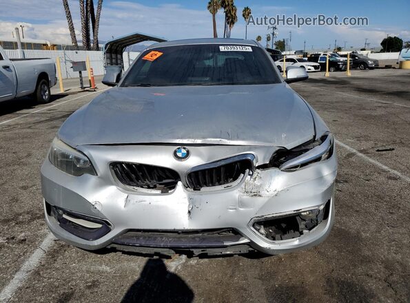 WBA1F9C55GV546740 2016 BMW 2 SERIES Silver Դիմացի տեսք