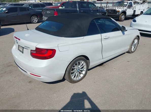 WBA1K9C56GV322422 2016 BMW 2 SERIES Белый Задняя правая четверть