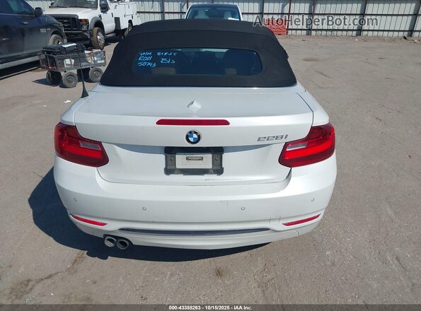 WBA1K9C56GV322422 2016 BMW 2 SERIES Белый 