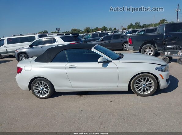 WBA1K9C56GV322422 2016 BMW 2 SERIES Белый Вид задней части салона