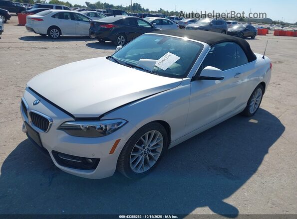 WBA1K9C56GV322422 2016 BMW 2 SERIES Белый Передняя левая четверть