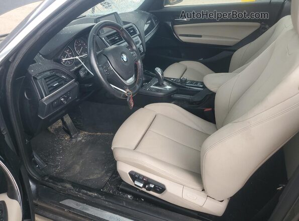 WBA1K9C5XGV710009 2016 BMW 2 SERIES Gray Front interior view