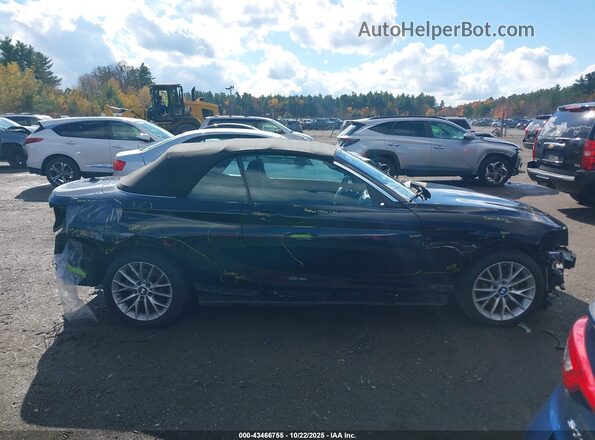 WBA1L9C50GV325264 2016 BMW 2 SERIES Black Вид задньої частини салону