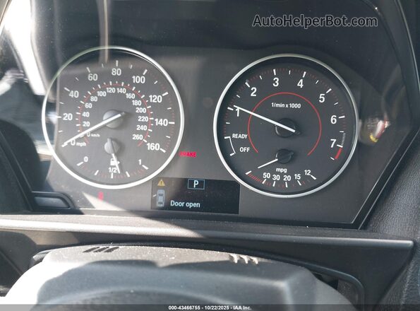 WBA1L9C50GV325264 2016 BMW 2 SERIES Black Вид задніх сидінь