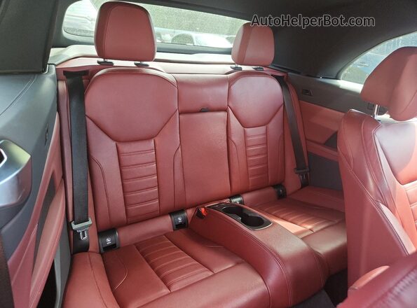 WBA23AT04MCG69829 2021 BMW 4 SERIES Blue Vista de los asientos traseros