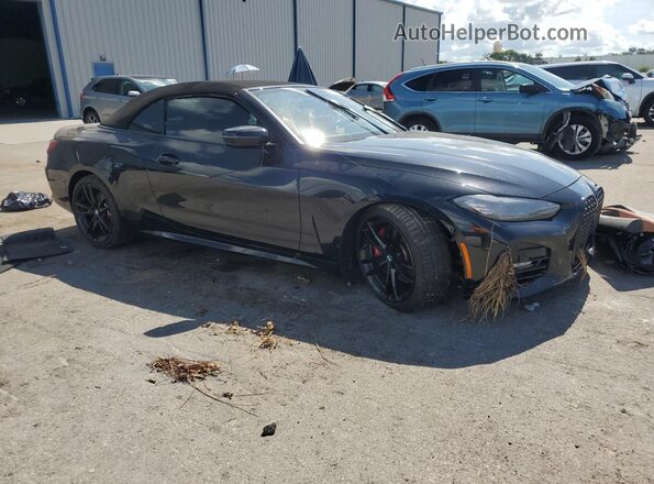 WBA23AT06PCM99331 2023 BMW 4 SERIES Черный Передняя правая четверть