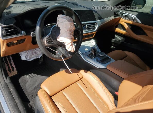 WBA23AT06PCM99331 2023 BMW 4 SERIES Черный Вид панели приборов