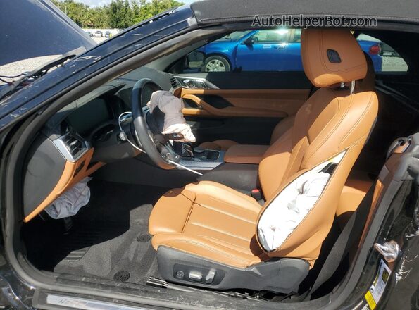 WBA23AT06PCM99331 2023 BMW 4 SERIES Черный Вид салона спереди