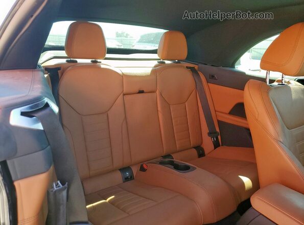 WBA23AT07MCH00765 2021 BMW 4 SERIES Black უკანა სავარძლების ხედი