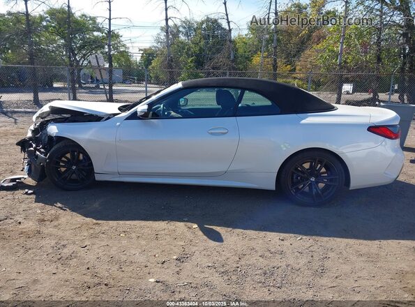 WBA23AT09NCJ00084 2022 BMW 4 SERIES White Панорамний вид салону 360°