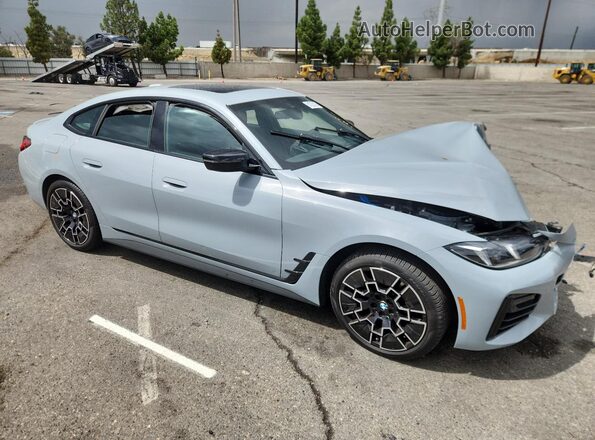 WBA23FB05SFU49154 2025 BMW 4 SERIES Gray წინა მარჯვენა