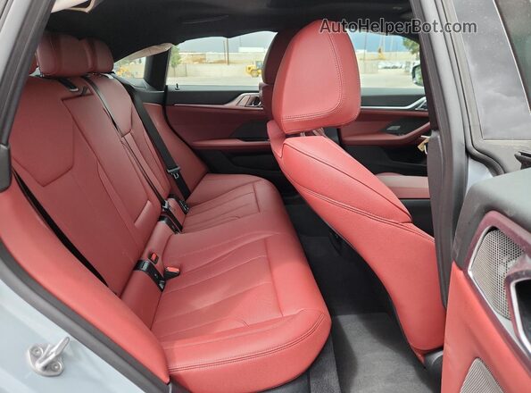 WBA23FB05SFU49154 2025 BMW 4 SERIES Gray უკანა სავარძლების ხედი