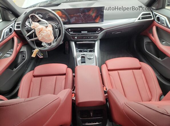 WBA23FB05SFU49154 2025 BMW 4 SERIES Gray წინა პანელის ხედი